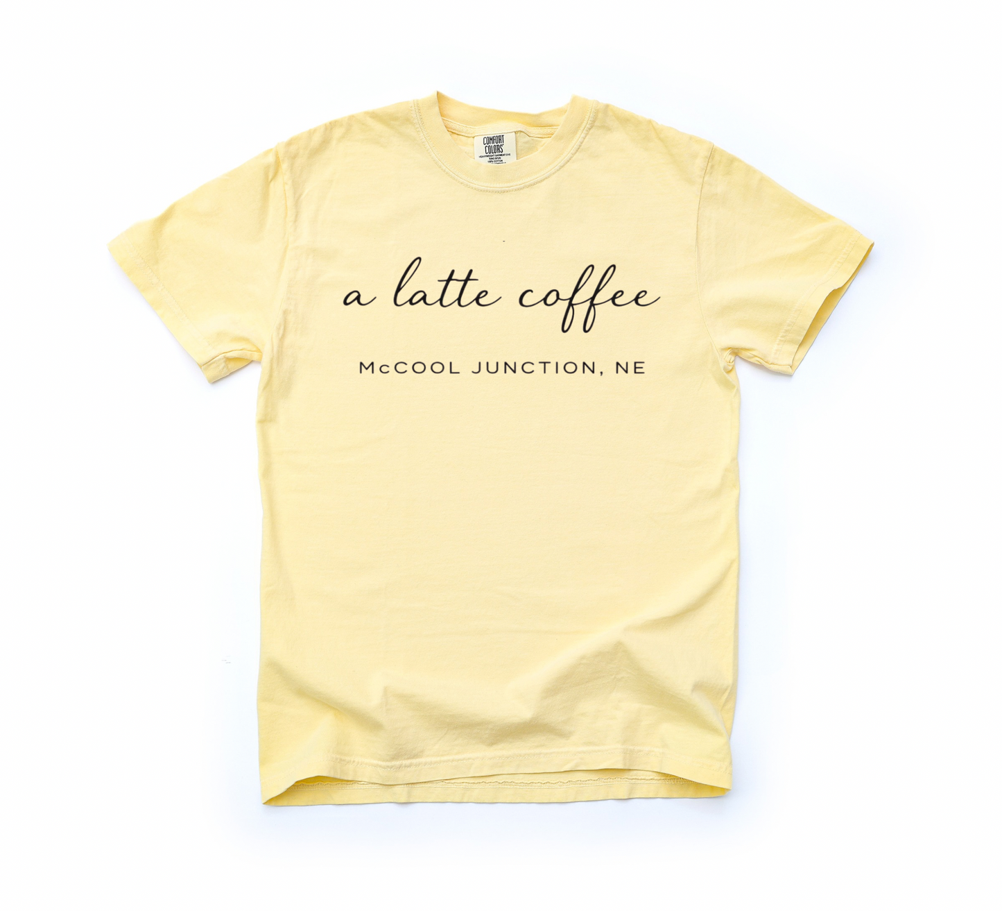 A latte coffee shirts-PREORDER ONLY